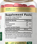 Carlyle Vegan Apple Cider Vinegar Gummies | 75 Count | Natural Apple Flavor | Non-Gmo, Gluten Free | Acv Supplement