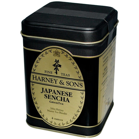 Harney & Sons Herbal Hot Cinnamon Spice Rooibos Tea Tin, 4 oz | Caffeine-free rooibos with cinnamon, orange peel, and cloves. No sugar added.
