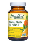 MegaFood Skin Nails & Hair 2 - Vitamins For Women & Men - Biotin Vitamin A Vitamin C Zinc Vitamin B6 Vitamin E Pantothenic Acid - Vegan - Made Without 9 Food Allergens - 90 Tabs (45 Servings)
