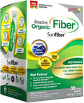 LABO Nutrition Bioactive Organic Fiber Sunfiber Soluble Prebiotic Fiber Supplement Support Healthy Digestive Intestinal Wellness with Partially Hydrolyzed Guar Gum LowFODMAP NonGMO 30 Sachets