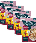 Seven Sundays Muesli Cereal, Classic Bircher Apple Cinnamon Almond, 32 Oz Bag (Pack of 4), Gluten Free, 0g Added Sugar, Enjoy Warm, Cool or as Overnight Oats