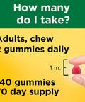 Nature Made Multivitamin + Omega-3 Gummies 140 Count Value Size For Daily Nutritional Support