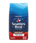SeattleÃƒÂ¢Ã¢â€šÂ¬Ã¢â€žÂ¢s Best Coffee, Dark Roast Ground Coffee, Post Alley, 100% Arabica, 1 Bag (20 oz)