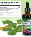 Nature'S Answer Slippery Elm 2 Ounce Extract - Low Organic Alcohol Supports Mucous Membranes Kosher Gluten Made in USA Supports Female Wellness