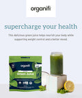 Organifi: Go Packs - Green Juice - Organic Superfood Supplement Powder - 15 Travel Packs - Organic Vegan Greens - Hydrates And Revitalizes