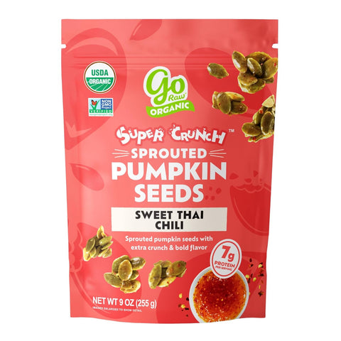 Go Raw Organic Sprouted Mixed Sunflower & Pumpkin Seeds - Sea Salted Snack