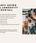 Anima Mundi Curam Organic Beauty Elixir - Liquid Turmeric Tincture - Adaptogenic Liquid Herbal Tincture with Organic Turmeric Root Extract - Add to Tea, Coffee, Smoothies and More (2oz)