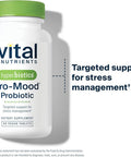 Hyperbiotics Pro-Mood Probiotic Supplement | Supports Stress Management | Promotes Calmness Focus & Immune Function | Shelf-Stable | Vegan Dairy & Gluten | 60 Count