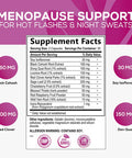 Menopause Supplements for Women, Menopause Relief for Natural Balance, Night Sweats & Hot Flashes, Black Cohosh for Menopause with Dong Quai & Soy Isoflavones - 60 Capsules
