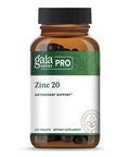 Gaia PRO Zinc 20 - Immune & Antioxidant Support Supplement - with Zinc Mono - 20mg Zinc Supplement - 250 Tablets (250 Servings)