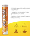 Activise Multivitamin Effervescent Tablets Orange 20S