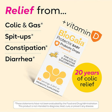 Biogaia Protectis Baby Drops With Vitamin D3 0.34 Oz (Pack Of 2)