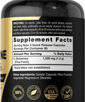 Carlyle L Glutamine Capsules | 1500Mg | 240 Count | Advanced Athlete Formula | Pre And Post Workout | Non-Gmo, Gluten Free Supple