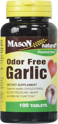 Mason Vitamins Garlic Odour Free Capsules, 60 Count