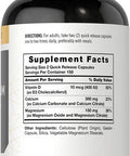 Calcium Magnesium Citrate with Vitamin D3 | 300 Capsules | Non-GMO & Gluten Free Supplement | by Carlyle
