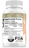 Vitamin D3 5000 Iu Supplement 125 Mcg Soft Gels Specially For Sensitive Stomachs Supplements With Organic Olive Oil Best Vitamin D3 Supplement For Women & Men Made In Usa
