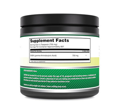 Amazing Nutrition Formulas GABA 500 Grams Powder