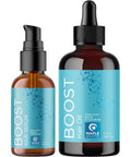 Maple Holistics Hair Care - Hair & Scalp Serum And Biotin Hair Oil Bundle For Thicker, Fuller Hair , Rosemary And Peppermint Oil, Cruelty, Paraben, Sulfate-, Silicone-