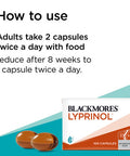 Blackmores Lyprinol Marine Value Pack 100 Capsules