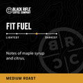 Black Rifle Coffee Company Fit Fuel (Medium Roast) Whole Bean Coffee 12 Ounce Bag Of Coffee Beans Medium Roast Coffee Beans Delicious Combination Of Bold And Smooth Flavors And A Malt Finish