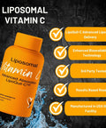 Advanced Bionetix Liposomal Vitamin C Supplement LipoQuilCa" Enhanced Absorption Technology 120 Capsules 1000mg High Dose Fat Soluble Vita C Immune Support Collagen Support