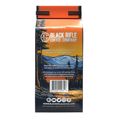 Black Rifle Coffee Company Happy Hunting Dark Roast Ground Coffee 12 Oz Bag