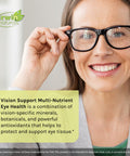 Irwin Naturals Vision Sharp Multi-Nutrient Eye Health - 42 Liquid Soft-Gels Pack Of 2 - With Lutein Bilberry & Omega-3S - 42 Total Servings