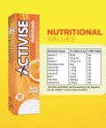 Activise Multivitamin Effervescent Tablets Orange 20S