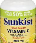 Sunkist Vitamin C, Timed Release, Tablet, 1000 mg, 90 Count