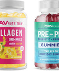 MAV Nutrition Collagen Gummies Prebiotic Probiotic Gummies Bundle