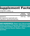 Qunol Magnesium Glycinate Complex Gentle on Stomach 250mg One Pill Dose SuperiorAbsorption Magnesium Nerve Bone and Muscle Health Supplement 60 Count (Pack of 1)
