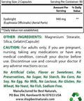 Best Naturals Bilberry Extract 1000mg & Eyebright 470 mg
