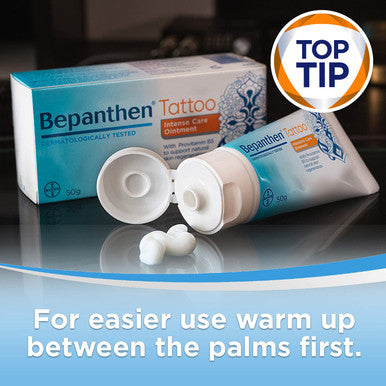 Bepanthen Tattoo Intense Care Ointment Formulated with Provitamin B5 50g