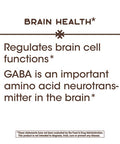 Enzymatic Therapy GABA Gamma Aminobutyric Acid 250 mg 60 VCaps