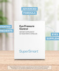 Supersmart Eye Pressure Control with Bilberry Extract Standardized to 36 Anthocyanins Natural Eye Health Anti Aging Supplement NonGMO Gluten Free 30 Vegetarian Capsules