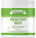 Healthy Gut Prebiotic Fiber 6 Oz Prebiotic Fiber with Probiotics and Digestive Enzymes Gut Prebiotic Fiber Keto Friendly Gluten No MSG Vegan Healthy Gut by Lewis Lab