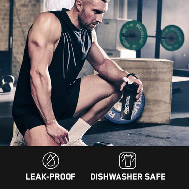 Optimum Nutrition On Shaker Mixing Ball Bpa And Dehp Black 600 Ml