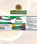 Nature'S Answer Reishi Mushroom Standardized Capsules 60-Count | Immune Support | Promotes Cardiovascular Health | Liver Support
