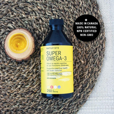 Super-Omega 3 - Supports cognitive health and brain function - Orange flavor - 250ml