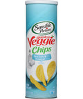 Sensible Portions Stacked Garden Veggie Chips, Salt & Vinegar, 5 oz