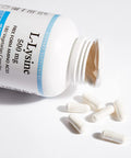 Natural Factors LLysine 500 mg 180 Vegetarian Capsules