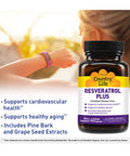 Country Life Resveratrol Plus Vegan Capsules 60'S