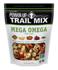 Power Up Trail Mix, Mega Omega Trail Mix, Non-GMO, Vegan, Gluten Free, No Artificial Ingredients, Gourmet Nut, 14 Ounce Bag