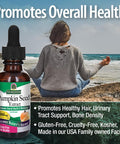 Nature'S Answer Pumpkin Seed with Organic Alcohol 4000mg 1oz Extract | Packed with Omega 3 | Promotes Hair Growth | Urinary Tract Support | Prostate & Bladder Function | Single Count