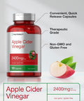 Horbaach Apple Cider Vinegar Capsules 2400Mg 150 Count Non-Gmo Gluten Supplement