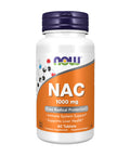 NOW Foods NAC (N-Acetyl-Cysteine) 1,000 mg 60 Tablets