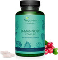 D-Mannose Complex VegaveroÃƒÆ’Ã†â€™Ãƒâ€ Ã¢â‚¬â„¢ÃƒÆ’Ã‚Â¢ÃƒÂ¢Ã¢â‚¬Å¡Ã‚Â¬Ãƒâ€¦Ã‚Â¡ÃƒÆ’Ã†â€™ÃƒÂ¢Ã¢â€šÂ¬Ã…Â¡ÃƒÆ’Ã¢â‚¬Å¡Ãƒâ€šÃ‚Â® | 100% Natural UTI Support | with Cranberry, Vitamin C, 2000mg D Mannose | No Additives | 120 Vegan Capsules