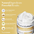 Naturallymum NaturallyMum Kids Magnesium Bedtime Lotion | Support for Sleep Heart Bone Nerve Gut and Muscle Health | Alternative to Melatonin | Topical Cream Safe for Kids | Vanilla | 4.2 fl oz
