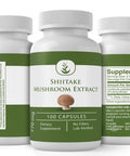 PURE ORIGINAL INGREDIENTS Shiitake Mushroom Extract (100 Capsules) Always Pure, No Additives Or Fillers, Lab Verified
