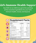 Plant Based Kids Multivitamin Gummies - Multivitamin For Kids Immunity Support Gummies With Vitamins A C D3 E B And Zinc Gelatin And Gluten Non-Gmo Kids Vitamins Gummy Multivitamin Formula 90Ct